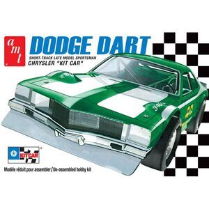 AMT Dodge Dart Sportsman Short Track Kit Car 1/25 Scale Model Kit  COLLECTIBLES